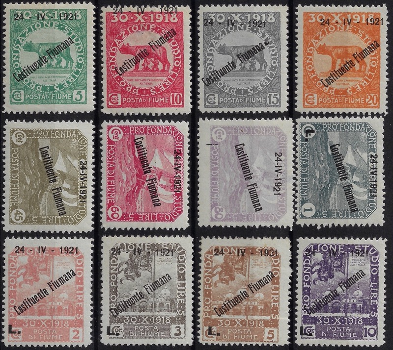 1921 Costituzione Fiumana