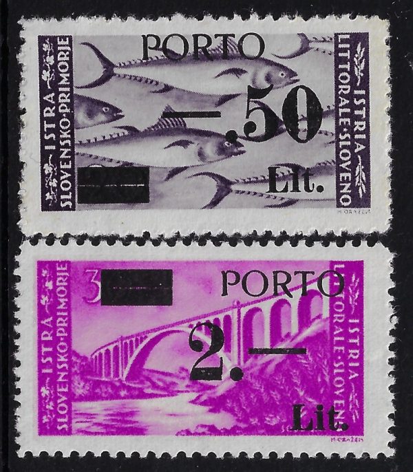 1946 Soprastampati Tassello III - immagine 2