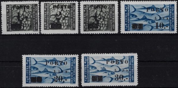 1946 Soprastampati nuovo valore - immagine 2