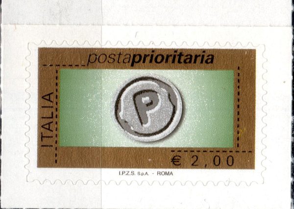 2008 Prioritario €. 2,00 senza millesimo - immagine 2
