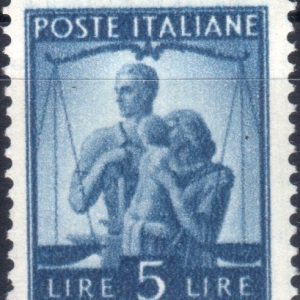 1945 5 £. Democratica