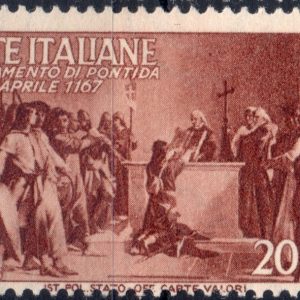 1946 20 £ Avvento della Repubblica