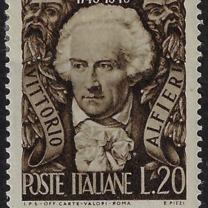1949 200° nascita di Vittorio Alfieri