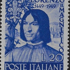 1949 500° nascita Lorenzo il Magnifico