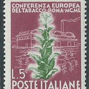 1950 £ 5 Conferenza Europea del Tabacco