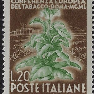 1950 £ 20 Conferenza Europea del Tabacco