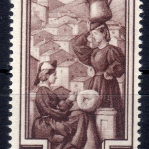 1950 £ 6 Italia al Lavoro