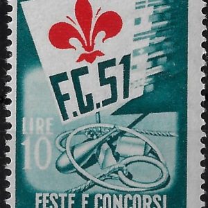 1951 £ 10 Ginnici
