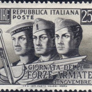 1952 £ 25 Forze Armate
