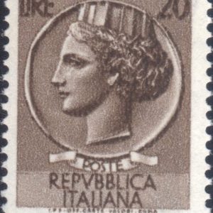 1953 £ 20 Siracusana Ruota