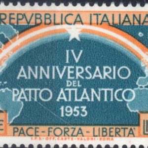 1953 £ 25 Patto Atlantico