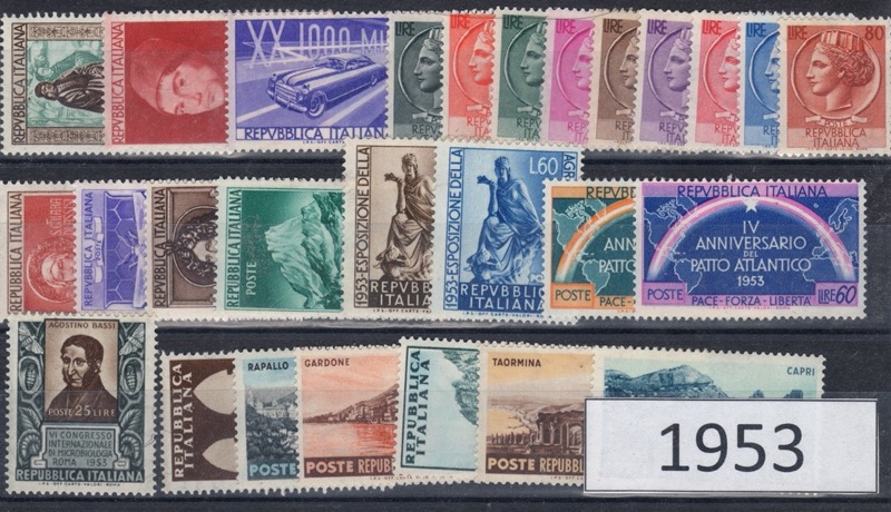 1953 Annata completa