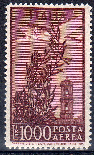 1948 Posta Aerea Campidoglio 141/4x131/4