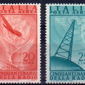1947 Posta Aerea 50° Radio