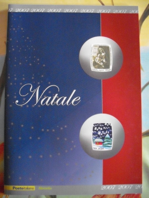 2007 Il Santo Natale 2007 - francobollo lamina argento - immagine 2