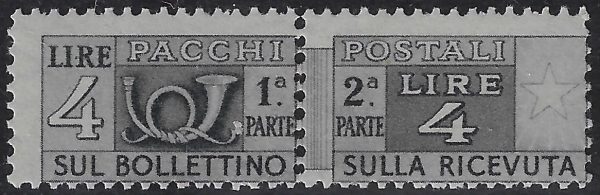 1946 Pacchi postali £. 4 - immagine 2
