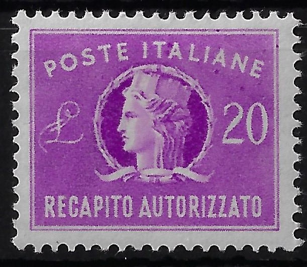 1949 Recapito Autorizzato Turrita £ 20