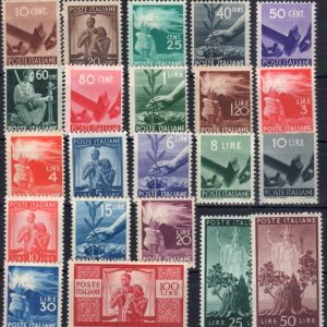 1945 Democratica serie completa