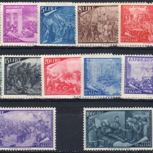 1948 Centenario del Risorgimento serie completa