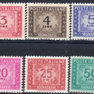 1947 Segnatasse cifra centratissima ©