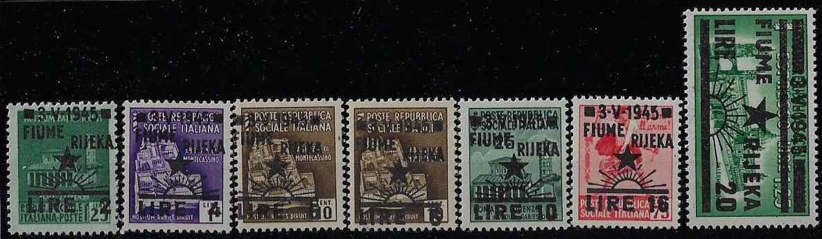 1945 Monumenti Soprastampati