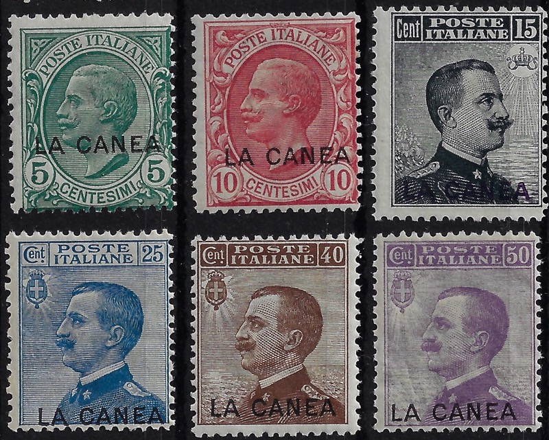 1907 Francobolli Italiani del 1906