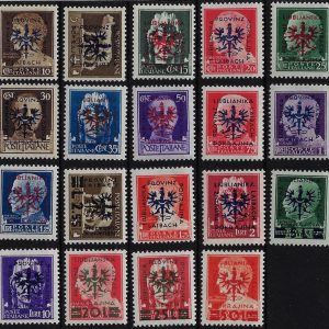 1944 Imperiale Soprastampati