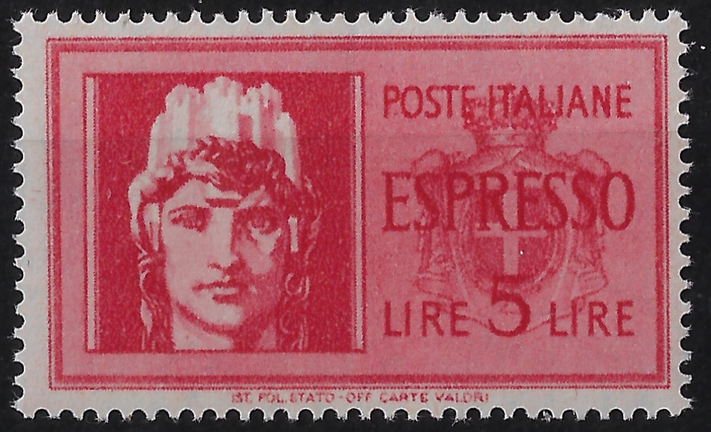 1945 Espressi 5 L. rosso vinaceo
