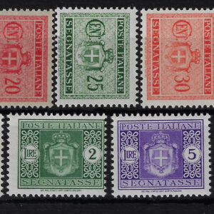 1946 Segnatasse Stemma senza fasci