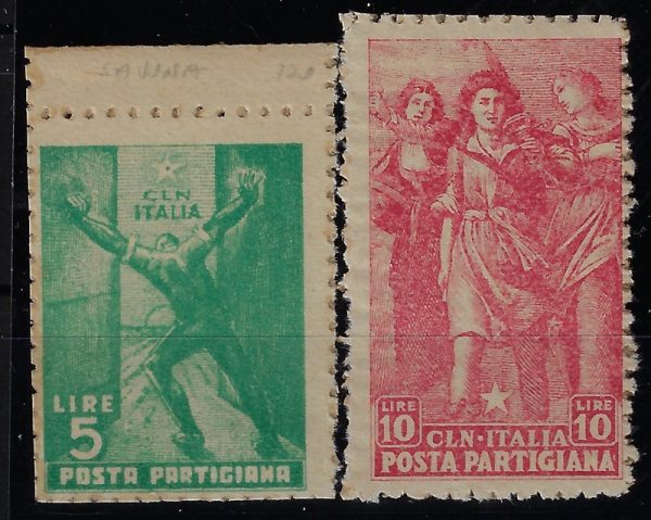 1945 45 Posta Partigiana