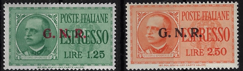 1943 Espressi sovrastampa ©