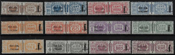 1944 Pacchi postali Aquila e Fasci © - immagine 2