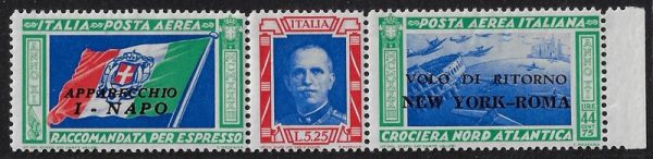 1933 Posta Aerea Volo di Ritorno - immagine 2