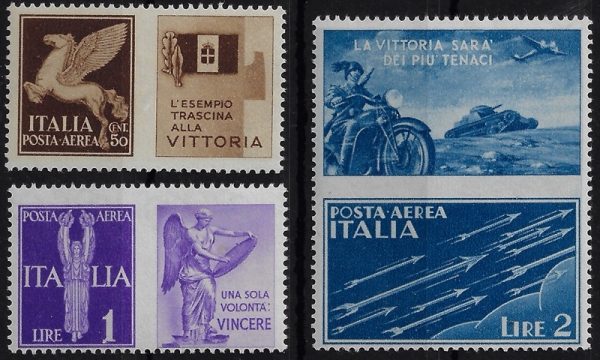 1942 Non Emessi serie completa