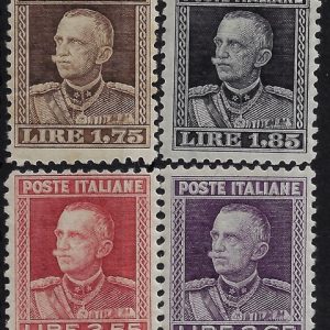 1927 V.E.III Effigie serie completa