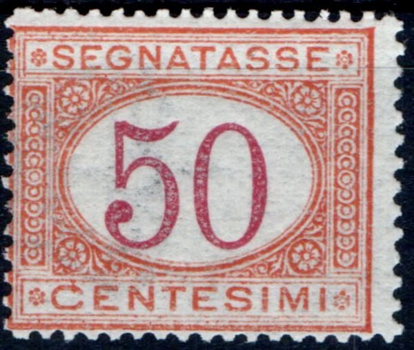 1890 Cifra in ovale 50 c. - immagine 2