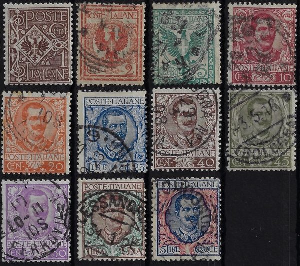 1901 Floreale serie completa - immagine 2