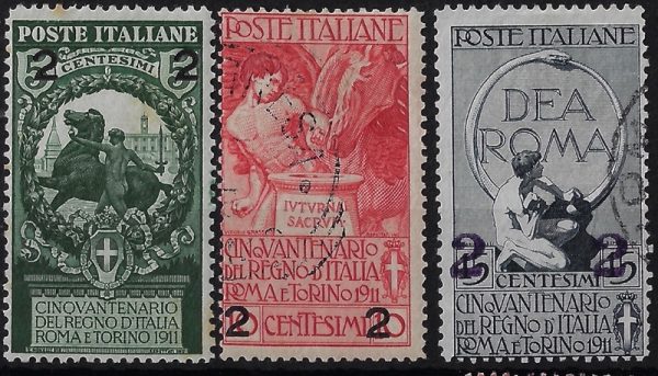 1913 Unità Soprastampata serie completa - immagine 2