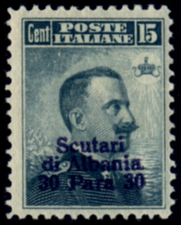 1916 20 Cent. su 30 Piastre su 15 cent. - immagine 2