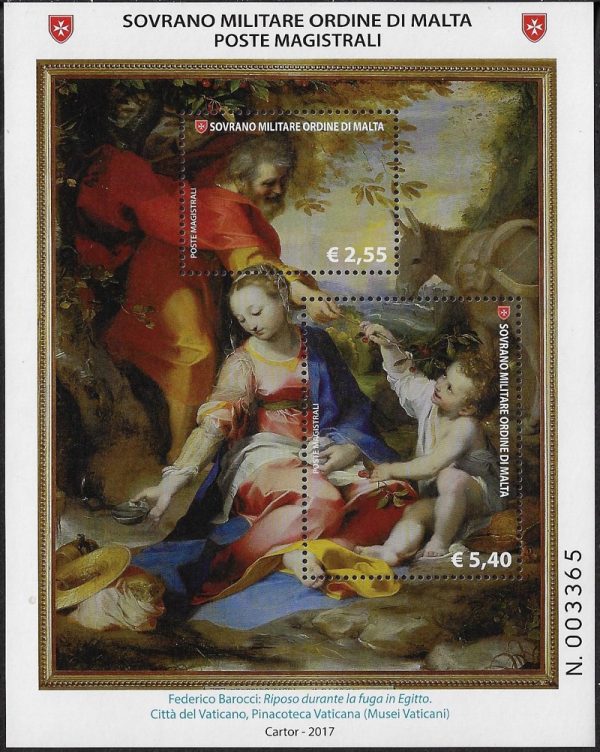 2017 Foglietti Maestri della pittura del Barocci - immagine 2