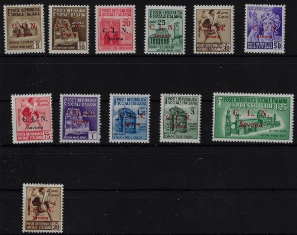 1945 Monumenti Soprastampati - immagine 2