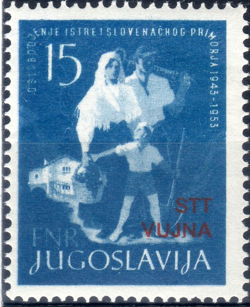 1953 Decennale Istria
