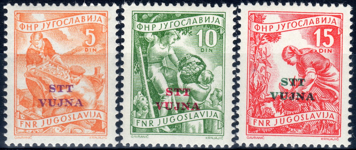 1954 Ordinaria - Mestieri soprastampati