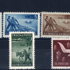 1949 Posta aerea Idem soprastampati DIN