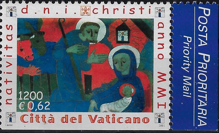 2001 Natale - coppia da libretto