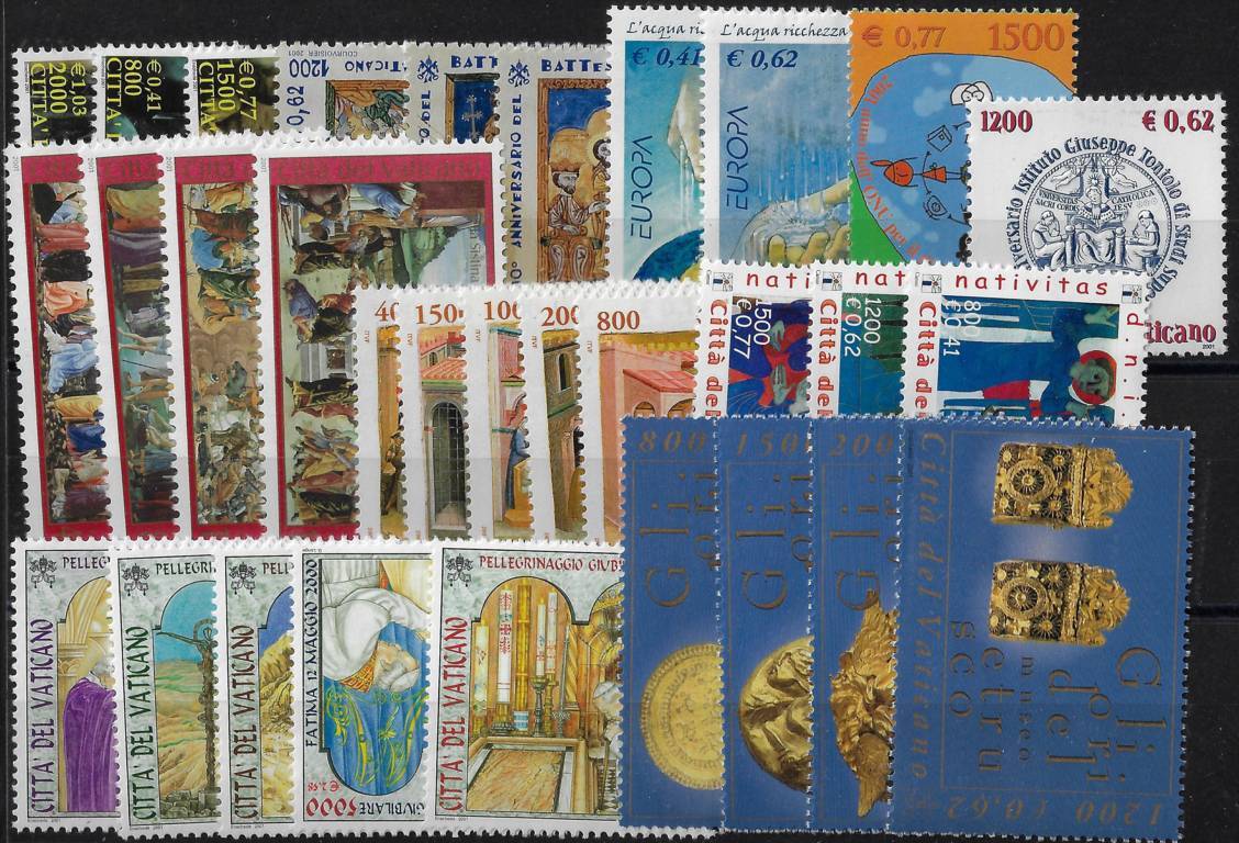2001 Annata completa senza bf