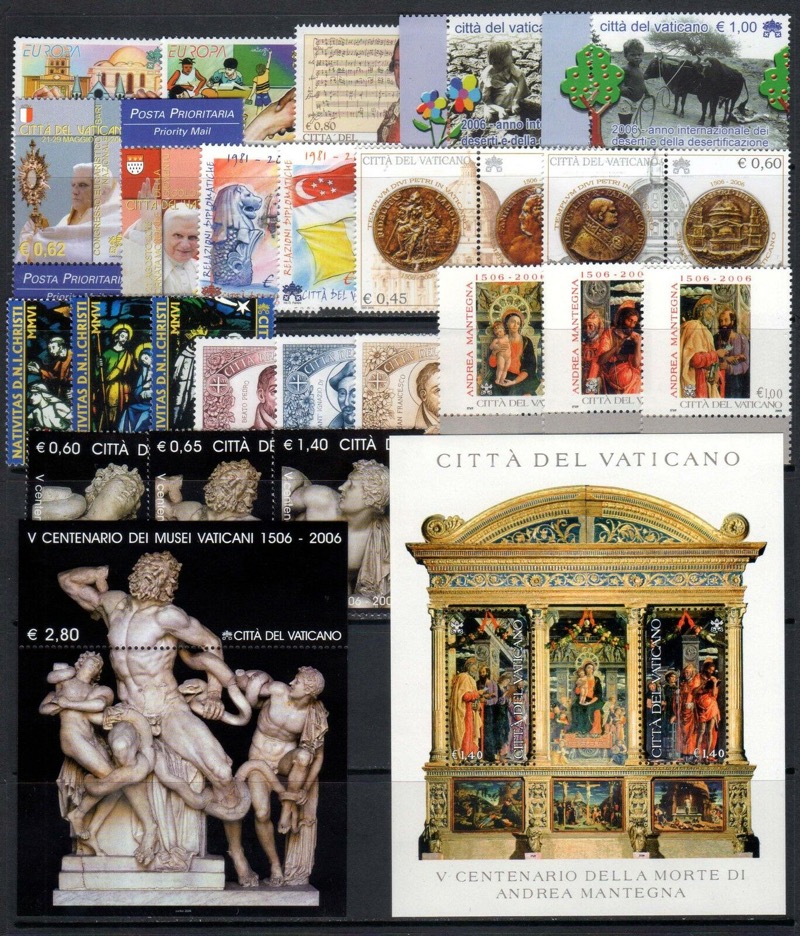 2006 Annata completa con foglietti e libretto