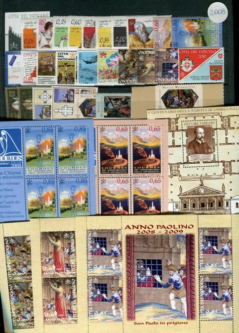 2008 Annata completa con foglietti e libretto