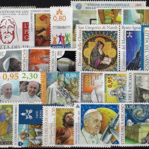 2015 Annata completa senza foglietti