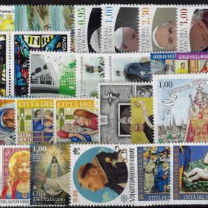2016 Annata completa senza foglietti